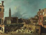 欧洲12-19世纪油画三_CANALETTO - The Stonemason's Yard